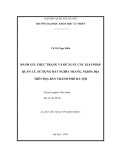 Luận văn Thạc sĩ Khoa học: Đánh giá thực trạng và đề xuất các giải pháp quản lý, sử dụng đất nghĩa trang, nghĩa địa trên địa bàn Thành phố Hà Nội