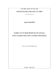 Luận văn Thạc sĩ Khoa học: Nghiên cứu ổn định đê biển huyện Hải Hậu, tỉnh Nam Định trong bối cảnh biến đổi khí hậu