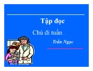 Bài giảng Tiếng Việt Lớp 5 Tuần 23: Tập đọc - Chú đi tuần