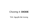 Bài giảng Chương 4: Diode