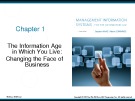 Lecture Management information systems for the information age (9/e): Chapter 1 - Stephen Haag, Maeve Cummings