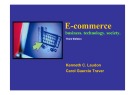 Lecture E-commerce: Business, technology, society (3/e): Chapter 3 - Kenneth C. Laudon, Carol Guercio Traver