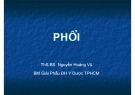 Bài giảng Giải phẫu học: Phổi - ThS.BS. Nguyễn Hoàng Vũ (Dành cho hệ liên thông)