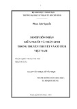 Luận văn Thạc sĩ Văn học: Motif hôn nhân giữa người và thần linh trong truyền thuyết và cổ tích Việt Nam