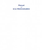  manual of icu procedures: part 2