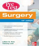  surgery pretest self assessment and review (13th edition): part 1