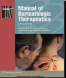  manual of dermatologic therapeutics (8th edition): part 1