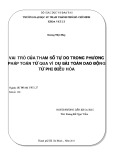 Khóa luận: Vai trò của tham số tự do trong phương pháp toán tử qua ví dụ bài toán dao động tử phi điều hòa