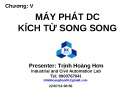 Bài giảng Máy điện: Chương 5 (phần 2) - Trịnh Hoàng Hơn