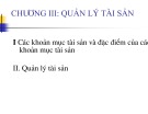 Bài giảng Ngân hàng và hoạt động ngân hàng - Chương 3: Quản lý tài sản