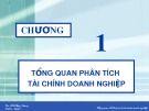 Bài giảng Phân tích tài chính doanh nghiệp - ThS. Đỗ Hồng Nhung