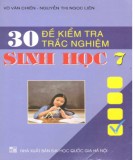  30 đề kiểm tra trắc nghiệm sinh học 7: phần 2