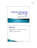 Bài giảng Thống kê học ứng dụng trong quản lý xây dựng: Phần 3 - TS. Nguyễn Duy Long