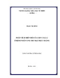 Luận văn Thạc sĩ Khoa học: Phân tích biến đổi của gen CXCL12 ở bệnh nhân ung thư đại trực tràng