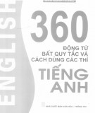  360 động từ bất quy tắc và cách dùng các thì