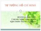 Bài thuyết trình Tư tưởng Hồ Chí Minh về đại đoàn kết dân tộc