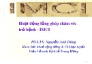 Bài giảng Hoạt động lồng ghép chăm sóc trẻ bệnh (IMCI) - PGS.TS. Nguyễn Anh Dũng