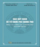  các quy định về tổ chức phi chính phủ phục vụ công tác thanh tra ngành nội vụ: phần 1