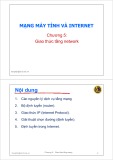 Bài giảng Mạng máy tính và internet: Chương 5 - ThS. Trần Quang Hải Bằng