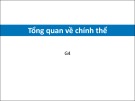 Bài giảng Quản trị nhà nước: Tổng quan về chính thể