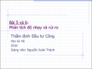 Bài giảng Thẩm định đầu tư công (2016): Bài 5, 6 - Nguyễn Xuân Thành