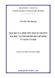 Luận văn Thạc sĩ Tâm lí học: Thái độ của sinh viên một số trường đại học tại thành phố Hồ Chí Minh về mạng xã hội