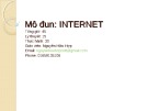 Mô đun: Internet