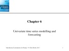 Lecture Introductory Econometrics for Finance: Chapter 6 - Chris Brooks