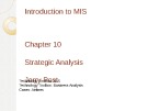 Lecture Introduction to MIS: Chapter 10 - Jerry Post