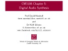 Lecture BSc Multimedia - Chapter 5: Digital audio synthesis