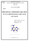 Luận văn tốt nghiệp Vật lý: Theo dõi quá trình động học phân tử của adenine bằng lade xung cực ngắn