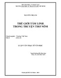 Luận văn Thạc sĩ Văn học: Thế giới tâm linh trong truyện thơ Nôm