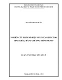 Luận văn Thạc sĩ Vật lý: Nghiên cứu phân bố hiệu suất của detector HPGe kiểu P bằng chương trình MCNP5