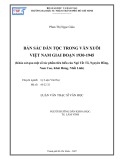 Luận văn Thạc sĩ Văn học: Bản sắc dân tộc trong văn xuôi Việt Nam giai đoạn 1930 - 1945 (Khảo sát qua một số tác phẩm tiêu biểu của Ngô Tất Tố, Nguyên Hồng, Nam Cao, Khái Hưng, Nhất Linh)