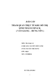 Báo cáo: Tham quan thực tế khu đô thị sinh thái Ecopack (Văn Giang – Hưng Yên)