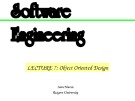 Lecture Software engineering: Lecture 7 - Ivan Marsic