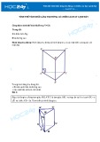 Tính thể tích khối lăng trụ đứng có chiều cao hay cạnh đáy