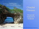 Lecture Fundamental financial accounting concepts (8/e): Chapter 13 - Edmonds, McNair, Olds