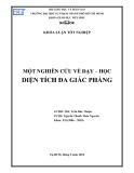 Khóa luận Tốt nghiệp Giáo dục tiểu học: Một nghiên cứu về dạy – học diện tích đa giác phẳng