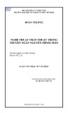 Luận văn Thạc sĩ Văn học: Nghệ thuật trần thuật trong truyện ngắn Nguyễn Minh Châu