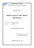 Luận văn Thạc sĩ Văn học: Không gian lữ thứ trong thơ Đường