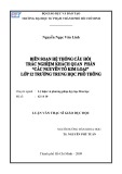 Luận văn Thạc sĩ Giáo dục học: Biên soạn hệ thống câu hỏi trắc nghiệm khách quan phần "Các nguyên tố kim loại" lớp 12 trường trung học phổ thông