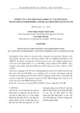 Nghiên cứu tách zirconi(IV) khỏi các tạp chất bằng di-2-etylhexylphotphoric axit để xác định chúng bằng ICP-MS