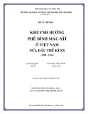 Luận văn Thạc sĩ Ngữ văn: Khuynh hướng phê bình Mác - Xít ở Việt Nam nửa đầu thế kỷ XX (1900 - 1945)