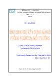 Luận văn tốt nghiệp Vật lý: Ứng dụng GIS xây dựng bản đồ phông phóng xạ môi trường