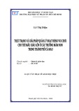 Luận văn Thạc sĩ Giáo dục học: Thực trạng và giải pháp quản lý hoạt động vui chơi cho trẻ mẫu giáo lớn ở các trường mầm non trong thành phố Cà Mau