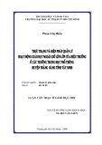 Luận văn Thạc sĩ Giáo dục học: Thực trạng và biện pháp quản lý hoạt động giáo dục ngoài giờ lên lớp của hiệu trưởng trường trung học phổ thông huyện Trảng Bàng, tỉnh Tây Ninh