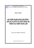 Luận văn Thạc sĩ Lịch sử: Quá trình tranh giành ảnh hưởng giữa Nga và Mỹ ở các nước thuộc SNG thời kỳ sau chiến tranh lạnh