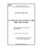 Luận văn Thạc sĩ Toán học: Lý thuyết Nevanlinna cho siêu mặt P-adic