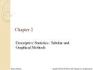 Lecture Business statistics in practice (7/e): Chapter 2 - Bowerman, O'Connell, Murphree